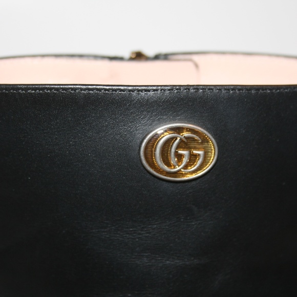 Gucci GG Black Women's Ankle Boots Booties - Picture 3 of 6